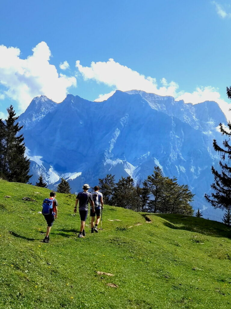 Zugspitze mit Kindern wandern