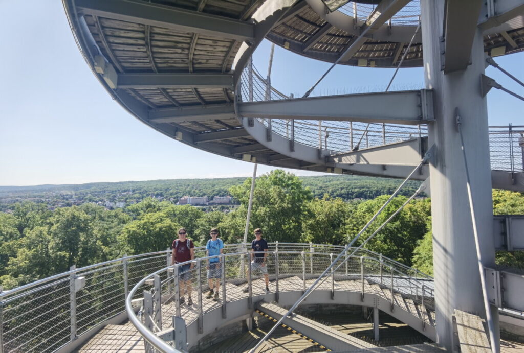 egapark Erfurt - mit riesigem Aussichtsturm und viel Grünfläche zum Entspannen