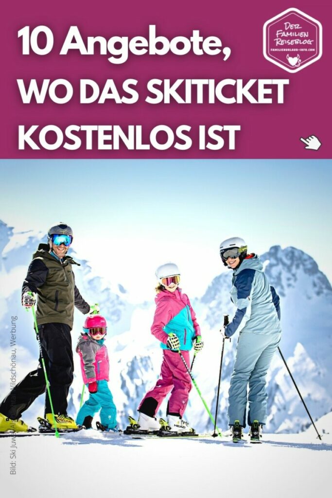 Skigebiet Kinder kostenlos